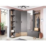 DaVita Угловой набор мебели для прихожей Денвер 401 210 (ширина 168х177 см)