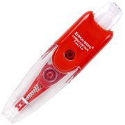 Корректирующая лента BRAUBERG «Click», 5 мм х 6 м, корпус прозрачный, автоматическая, блистер, 272660