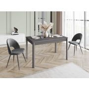 DaVita Стул Велюр Статус Десерт серый