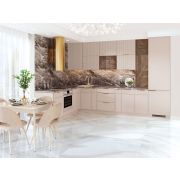 DaVita кухонный гарнитур угловой с витриной Флоренция 107 202