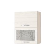 DaVita Шкаф-витрина кухонный (с системой плавного закрывания) Графит 74.08.2