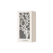 DaVita Шкаф кухонный с решеткой (лев/прав) Графит 74.23.1