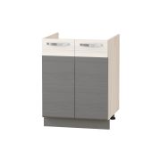 DaVita Напольный шкаф под мойку Графит 74.50