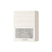 DaVita Шкаф-витрина кухонный (с системой плавного закрывания) Графит 74.80.2