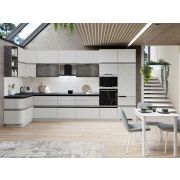 DaVita кухонный гарнитур угловой с витриной Бостон 1