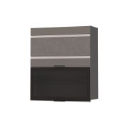 DaVita Шкаф-витрина кухонный (с системой плавного закрывания) Грейс 105.09