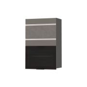 DaVita Шкаф-витрина кухонный (с системой плавного закрывания) Грейс 105.80