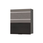 DaVita Шкаф-витрина кухонный (с системой плавного закрывания) Грейс 105.81