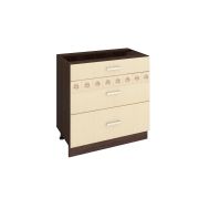 DaVita Напольный шкаф (3 ящика с метабоксами) Аврора 10.67.2