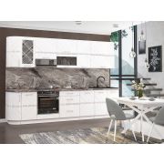 DaVita кухонный гарнитур с витриной Бьянка 2.1