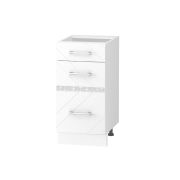 DaVita Напольный шкаф (3 ящика с метабоксами) Бьянка 102.59