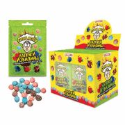 Конфеты ВЗРЫВ МОЗГА супер кислые «Напряги извилины», жевательные шарики, 12 г, КОНФИТОЙ, КТ94995