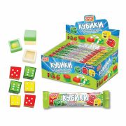 Жевательная резинка ГАММИ ФРУТ «Кубики», с драже внутри, 18 г, КОНФИТОЙ, КТ94884