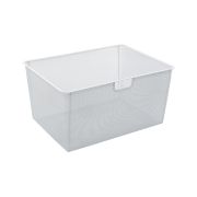 Корзина мелкосетчатая GBM 60х30 белая