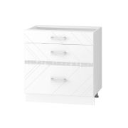 DaVita Напольный шкаф (3 ящика с системой плавного закрывания) Бьянка 102.92