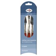 Мастихины кованные ГАММА «Студия», набор 3 шт., картонная упаковка, европодвес, 2131018_01_01