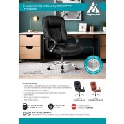 Кресло руководителя Бюрократ T-9925SL/BLACK