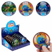 Водный тетрис колечки «МОРСКИЕ ОБИТАТЕЛИ», 10х10х3 см, АССОРТИ, 3 вида, дисплей, 1TOY, T24403, Т24403
