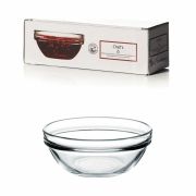 Соусник круглый, 60 мм, КОМПЛЕКТ 6 штук, стекло, PASABAHCE «ШЕФС», фирменная подарочная упаковка, 53713