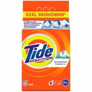 Стиральный порошок-автомат 6 кг, TIDE (Тайд) «Альпийская свежесть», 700271