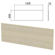 Экран-перегородка «Канц» 1200х16х400 мм, БЕЗ ФУРНИТУРЫ (код 640237), цвет дуб молочный, ЭК11.15