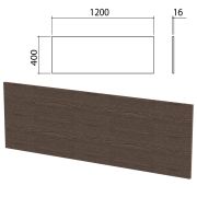 Экран-перегородка «Канц» 1200х16х400 мм, БЕЗ ФУРНИТУРЫ (код 640237), цвет венге, ЭК11.16