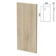 Дверь ЛДСП низкая «Приоритет» (356х18х783 мм), БЕЗ ФУРНИТУРЫ, кронберг, К-936, К-936 кронберг