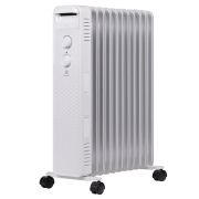 Обогреватель масляный ELECTROLUX EOH/BE-11ZW, 2200 Вт, 11 секций, белый, НС-1639046