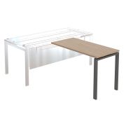 Брифинг-приставка NT 120 темный орех/антрацит