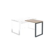 Брифинг-приставка NTO 80 темный орех/антрацит