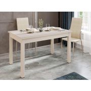 DaVita обеденный стол Орфей 40 Белый песок-Кена