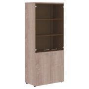 Шкаф комбинированный XTEN XHC 85.2, дуб сонома, 856х432х1955 мм