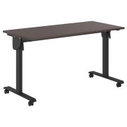 Стол для переговоров IMAGO MOBILE LITE CST 1365, венге магия/черный, 1350х650х750 мм