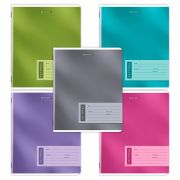 Тетрадь 18 л. BRAUBERG линия, обложка картон, ONE COLOUR, 107301