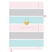 Скетчбук, слоновая кость 140 г/м2, 130х210 мм, 80 л., софт-тач, резинка, BRAUBERG ART CLASSIC, «Polo style», 116468