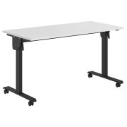Стол для переговоров IMAGO MOBILE LITE CST 1365, белый/черный, 1350х650х750 мм