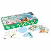 Набор для раскопок «Морские животные», 12 видов, карточки, инструменты, BRAUBERG KIDS, 665126