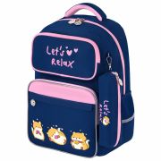 Рюкзак ЮНЛАНДИЯ COMPLETE с пеналом в комплекте, эрго-спинка, «Relaxing cats», 42х29х14 см, 273121