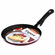 Сковорода блинная 22 см антипригарное покрытие, длинная ручка, SCOVO «Expert», СЭ-039