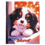 Дневник 1-4 класс 48 л., твердый, ЮНЛАНДИЯ, глянцевая ламинация, с подсказом, «Собачка», 107144