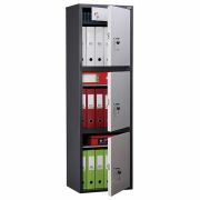 Шкаф металлический для документов AIKO «SL-150/3Т» ГРАФИТ, 1490х460х340 мм, 37 кг, S10799153502