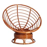 Кресло-качалка PAPASAN/ПАПАСАН w 23/01 B /без подушки/ 115х78х104 см, Pecan (орех)