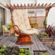 Кресло вращающееся FLORES 5005 с подушкой