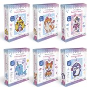 Набор для творчества «Алмазная фигурка», 13х15 см, с магнитом и ленточкой, АССОРТИ, ORIGAMI, 08641