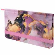 Еженедельник недатированный с резинкой 171х93 мм, BRAUBERG, твердый, 64 л., «Marble stone», 116307