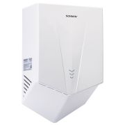 Сушилка для рук ВЫСОКОСКОРОСТНАЯ SONNEN K2022B, 1300 Вт, 150 м/с, IPX1, 72 дБ, белая, пластиковый корпус, 607192