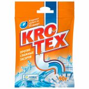 Средство для прочистки канализационных труб в гранулах 90 г, KROTEX, 308