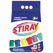 Стиральный порошок для всех типов стирки 2,4 кг, STIRAY, 911П