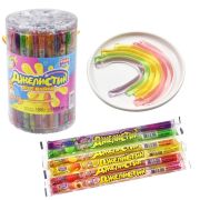 Десерт желейный «Джелистик» ассорти, 10 г, КАНДИ КЛАБ, JEL061