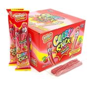 Мармелад в кислой обсыпке «CRAZY GUMMY. CRAZY STICK», клубника, 20 г, КАНДИ КЛАБ, MAR135